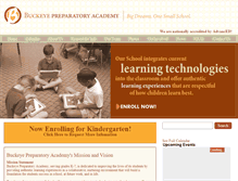Tablet Screenshot of buckeyeprep.org